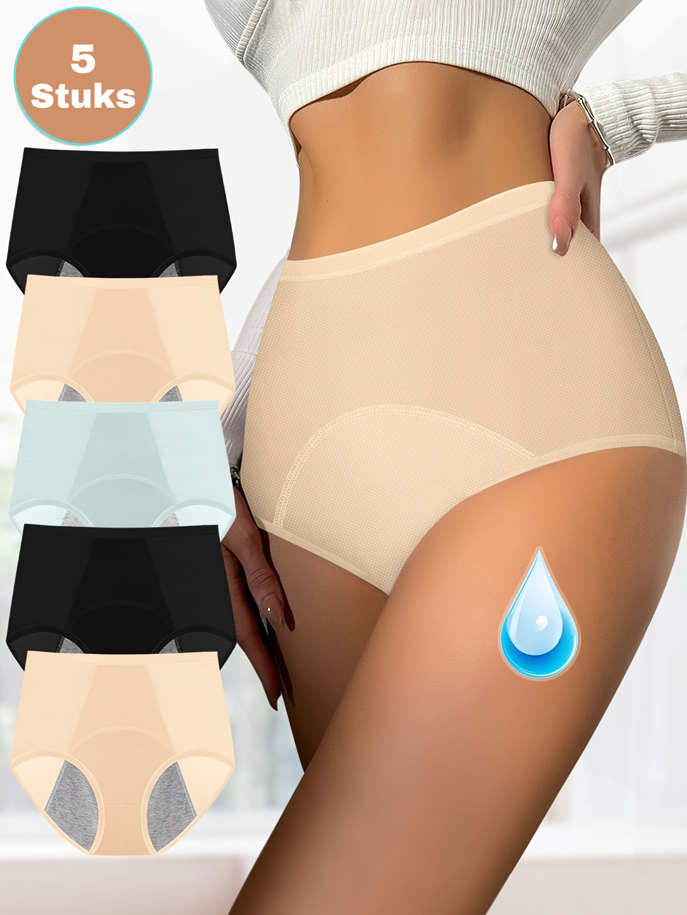 Amber Lekkasjefri Truse