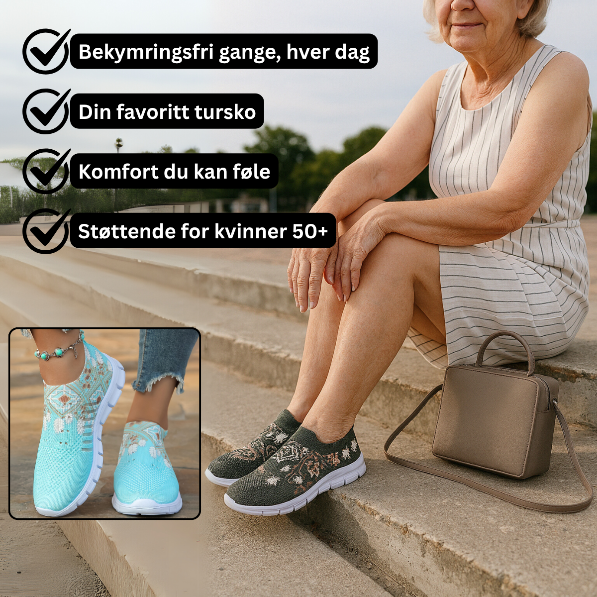 Zoë ComfortStep Joggesko