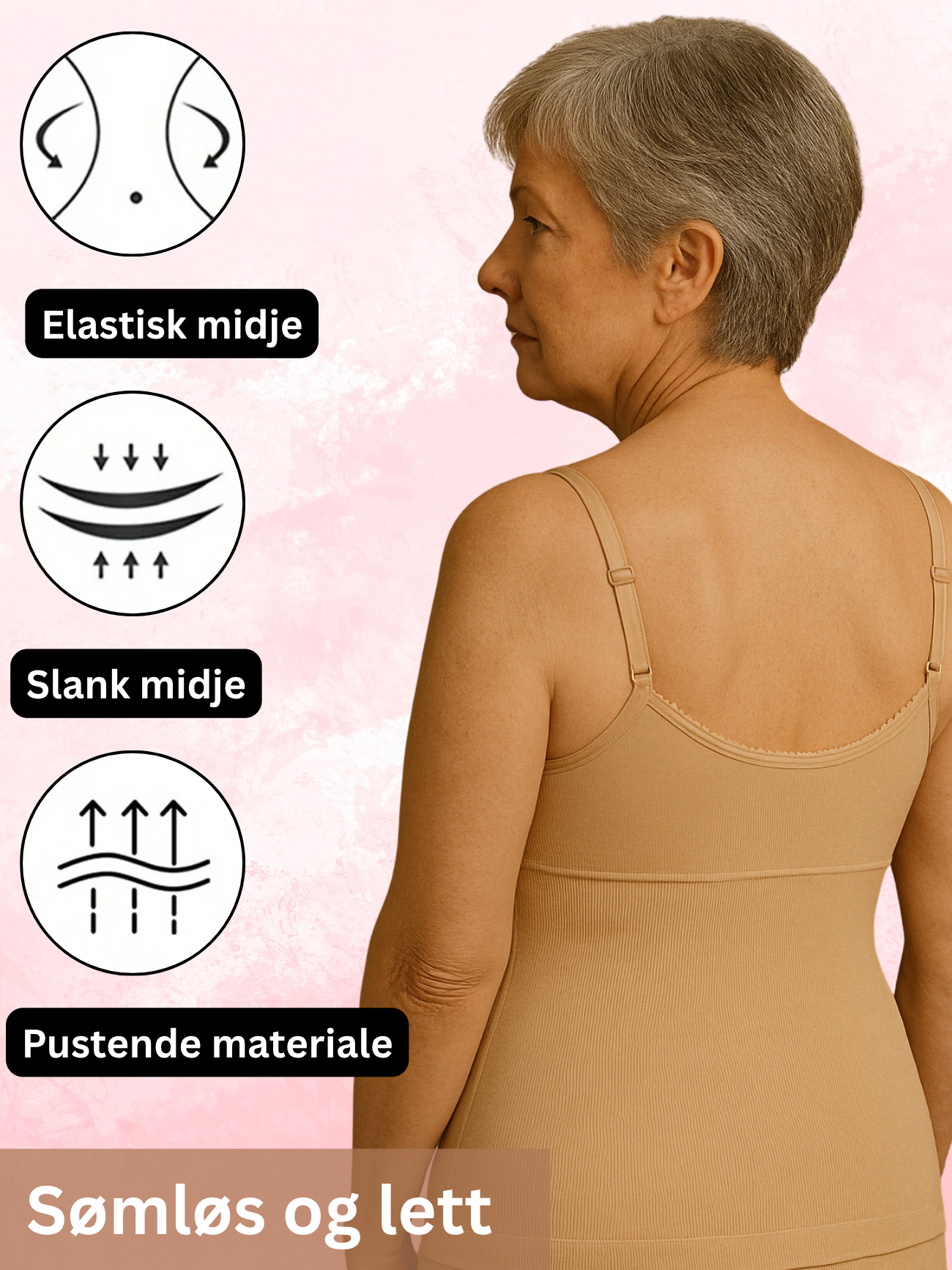 Isabelle SlimFit Topp 1+1 Gratis