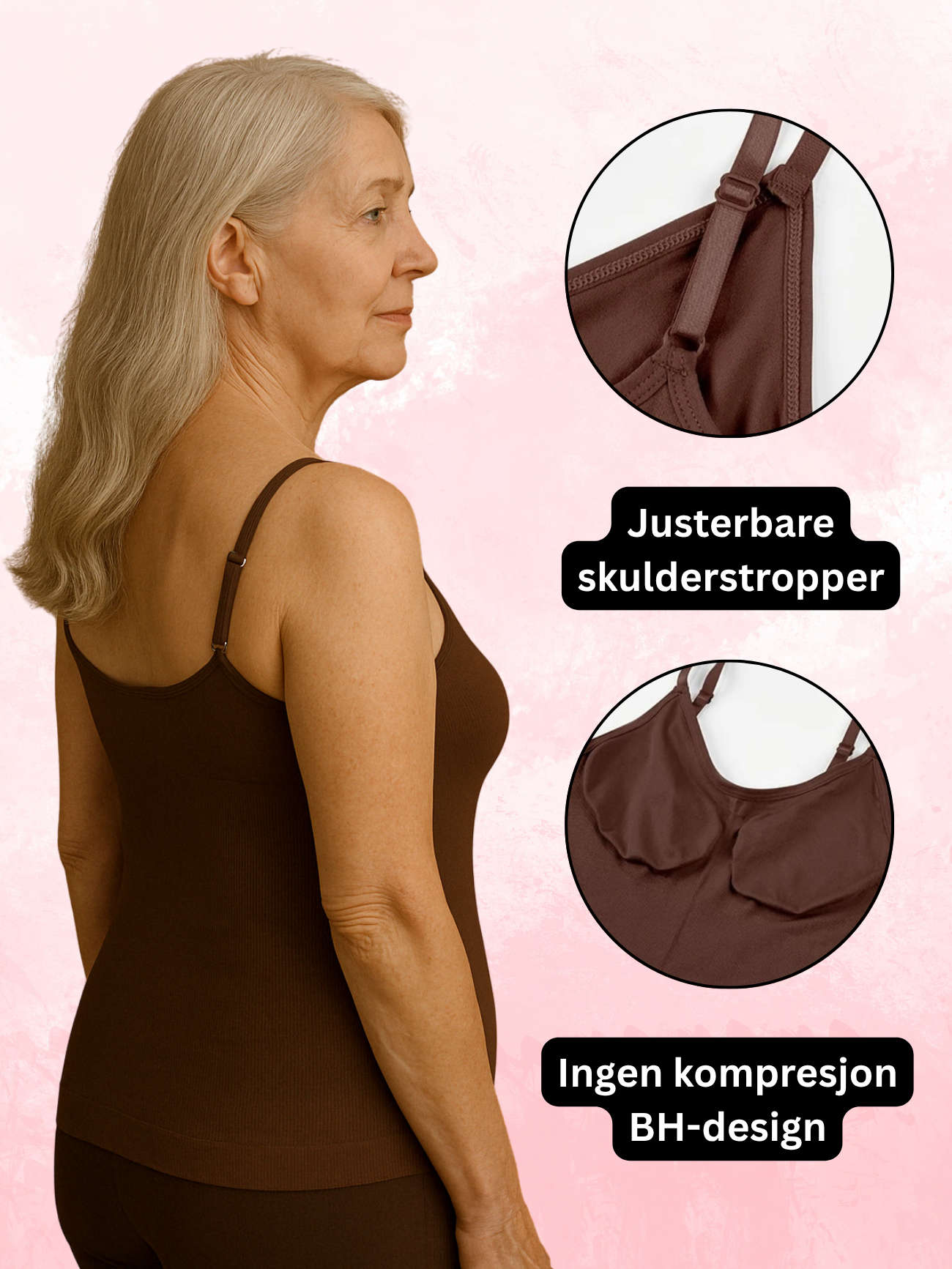 Isabelle SlimFit Topp 1+1 Gratis