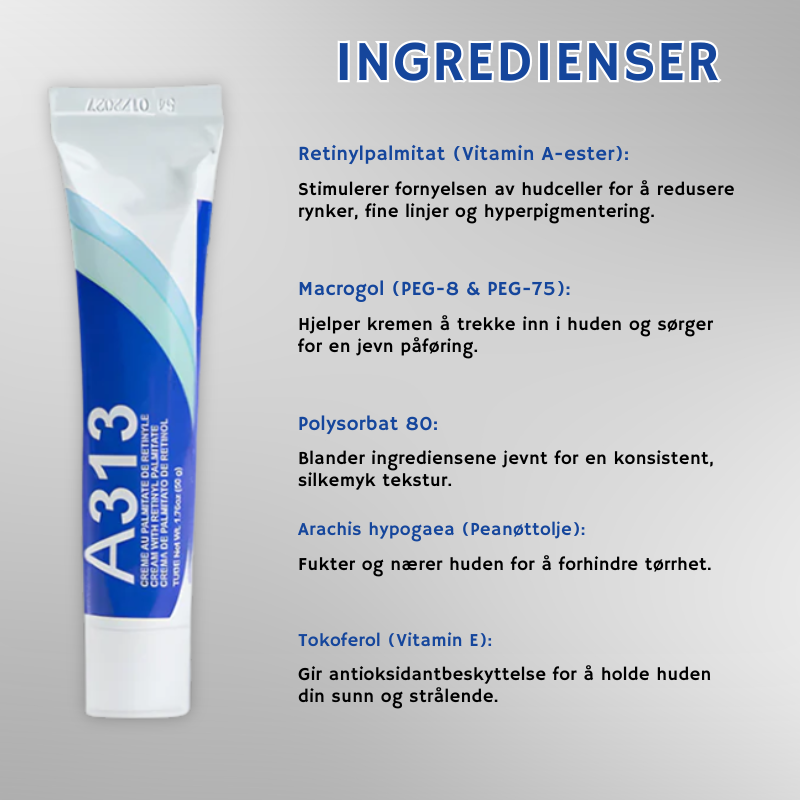 Excellent A313 Hudforyngelse