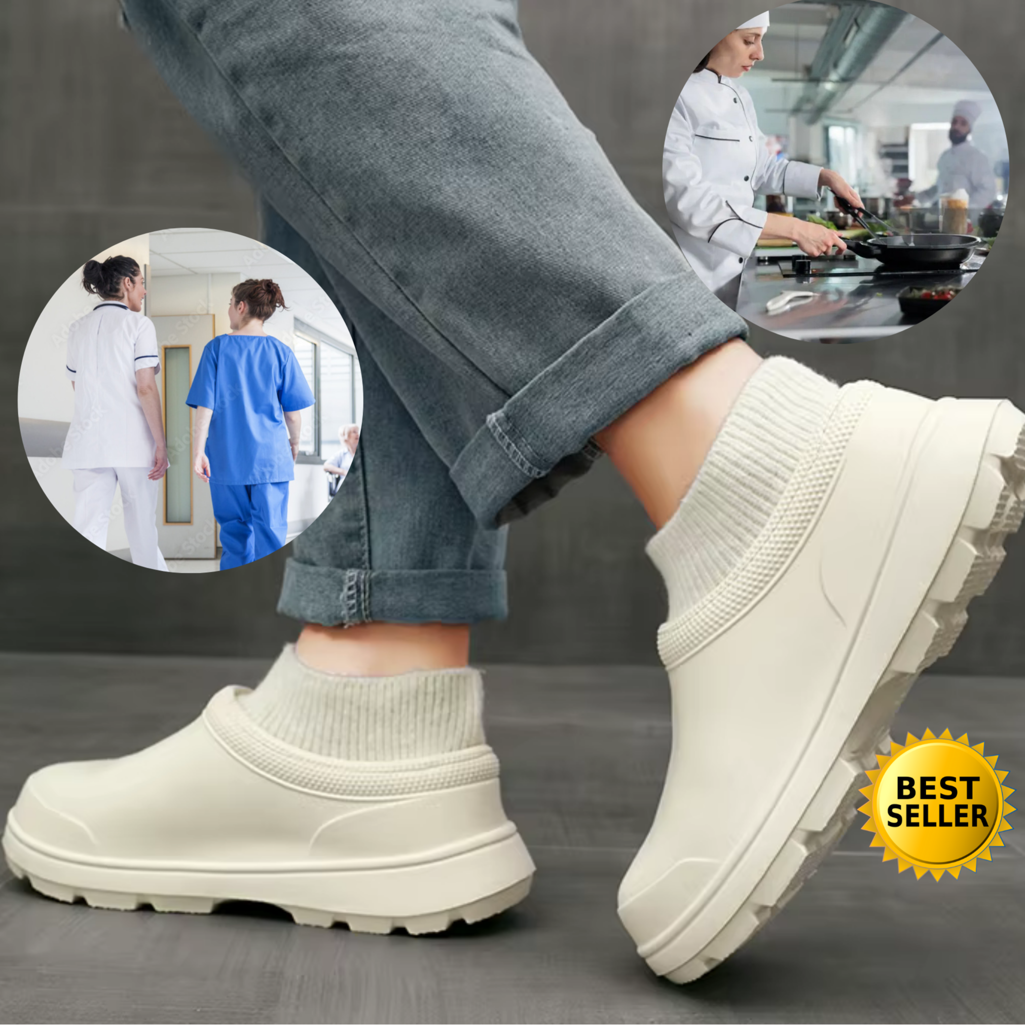 Iris Komfortable Tøffel-Clogs