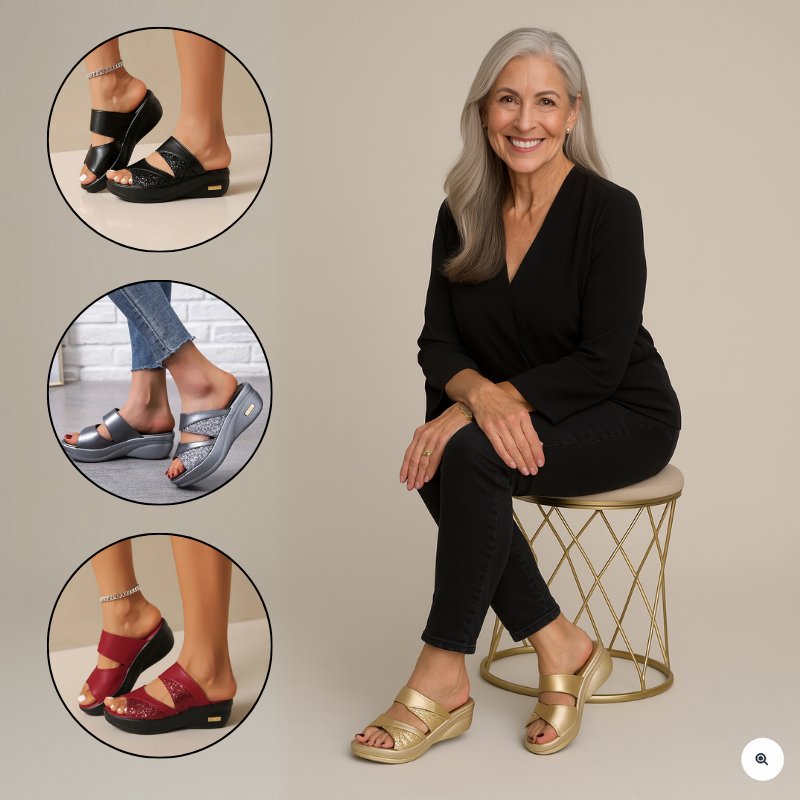 Thérèse Glitter Kilesandaler