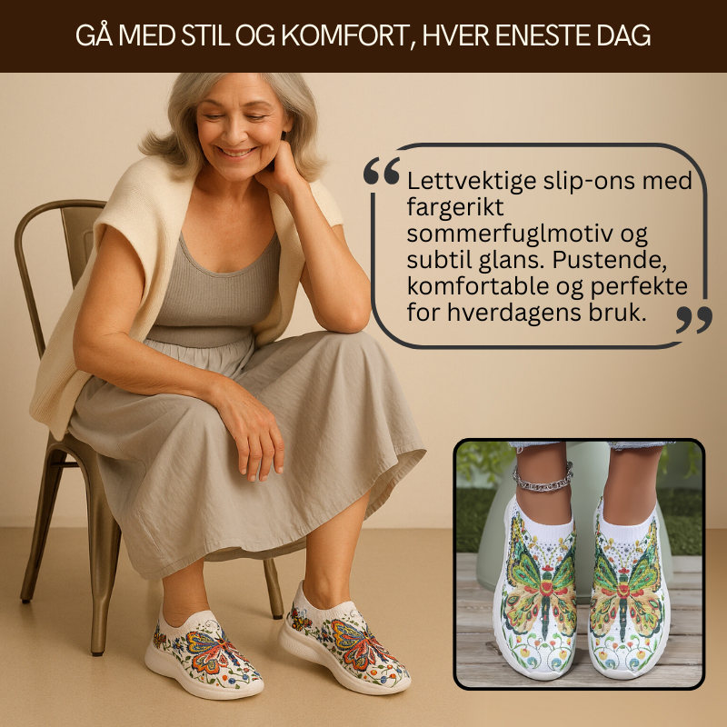 Mila Sommerfugl Joggesko
