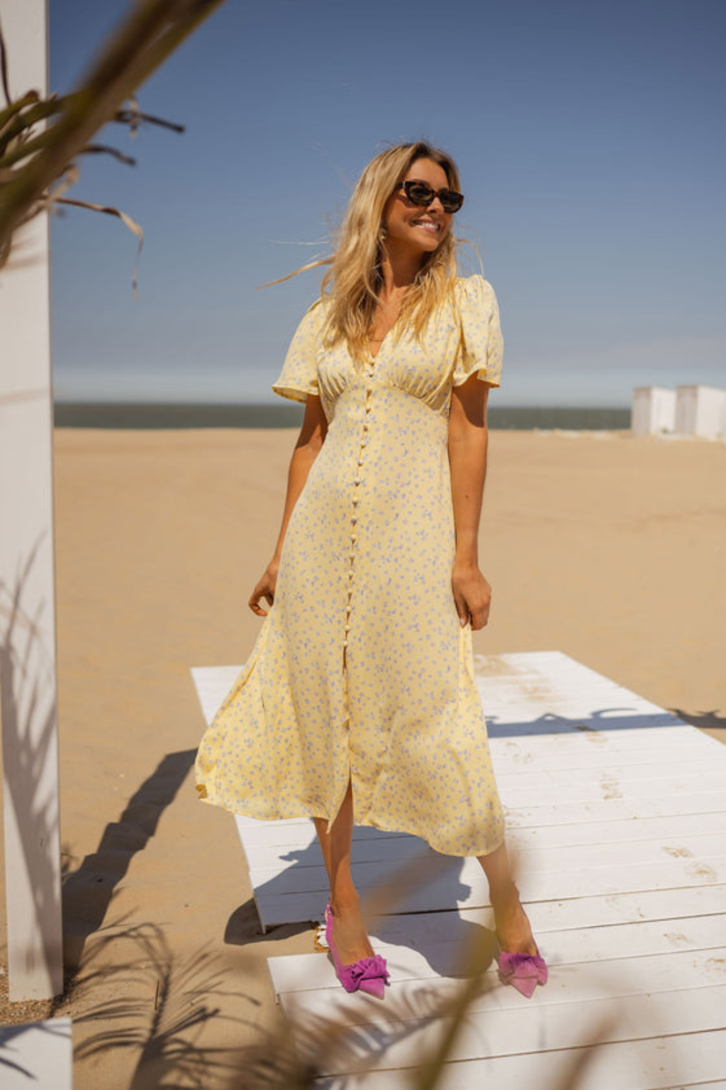 Hanna Elegant Kjole 1+1 Gratis