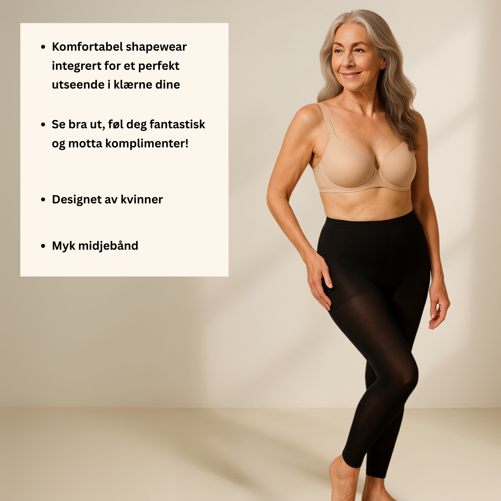 Beatrice Kompresjonsbukse 2+2 Gratis
