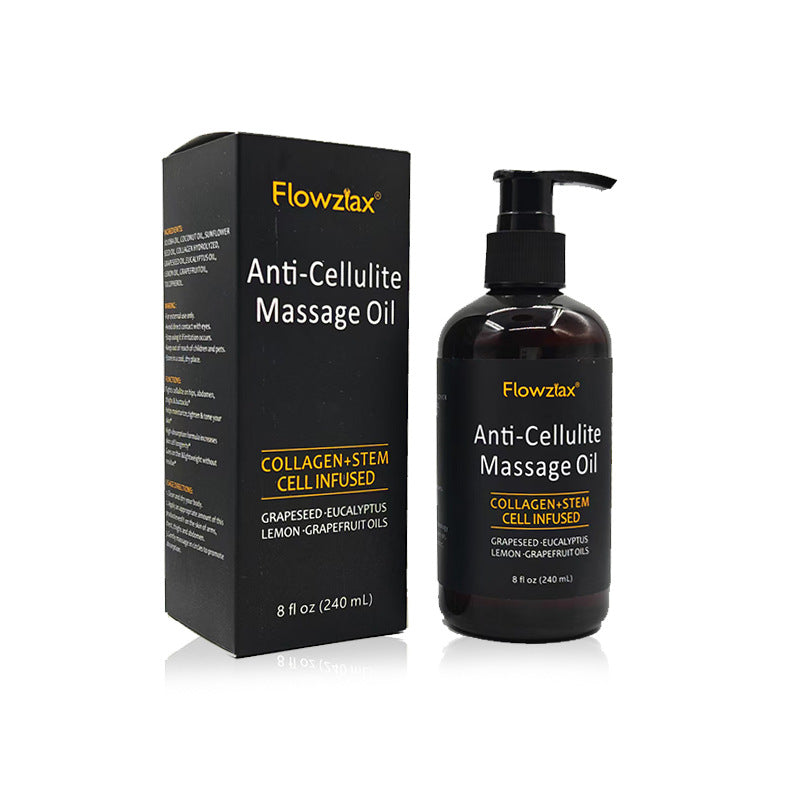 Flowziax Anti Cellulite Massasjeolje