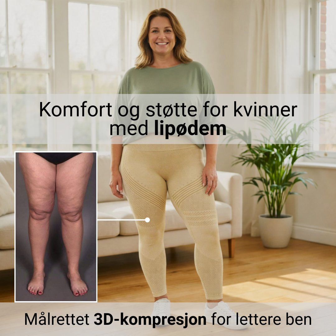 NOVA | 3D Kompresjonsleggings for Lipødem Komfort
