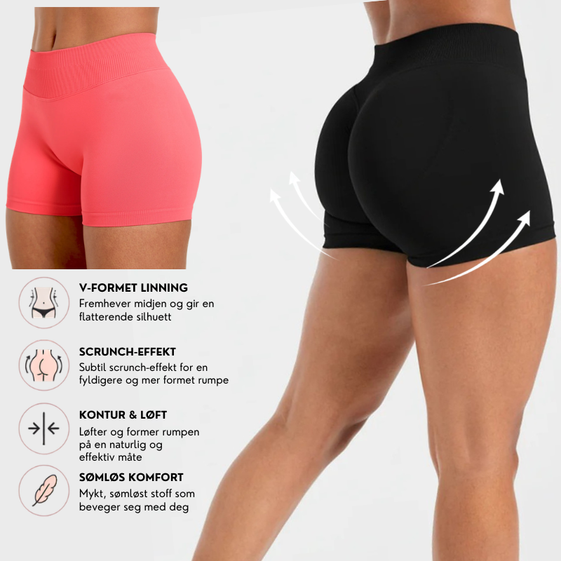 NOVA SCULPT | Sømløs Formende Shorts