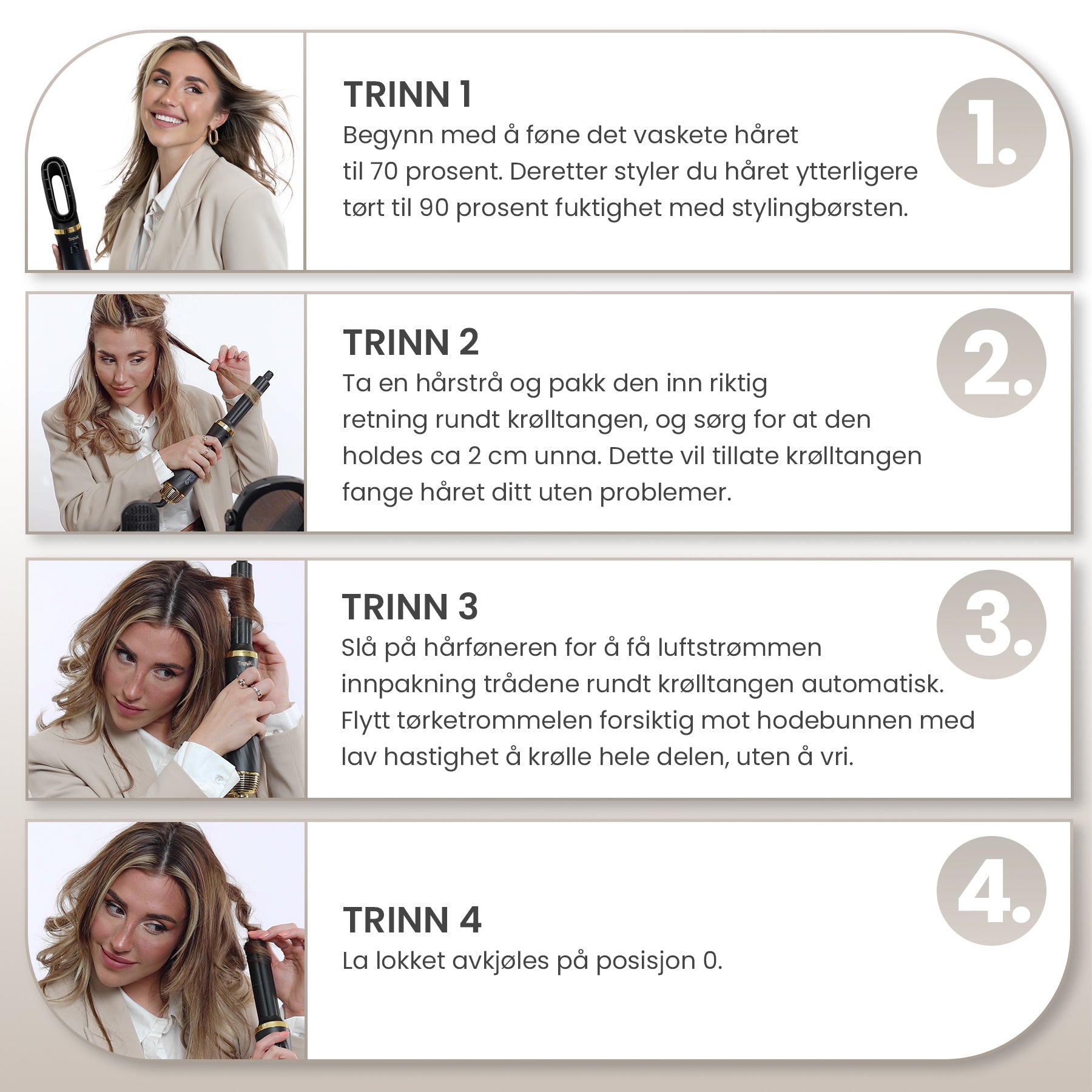 6 i 1 Airstyler sett
