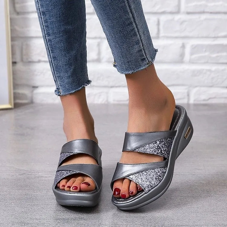 Thérèse Glitter Kilesandaler