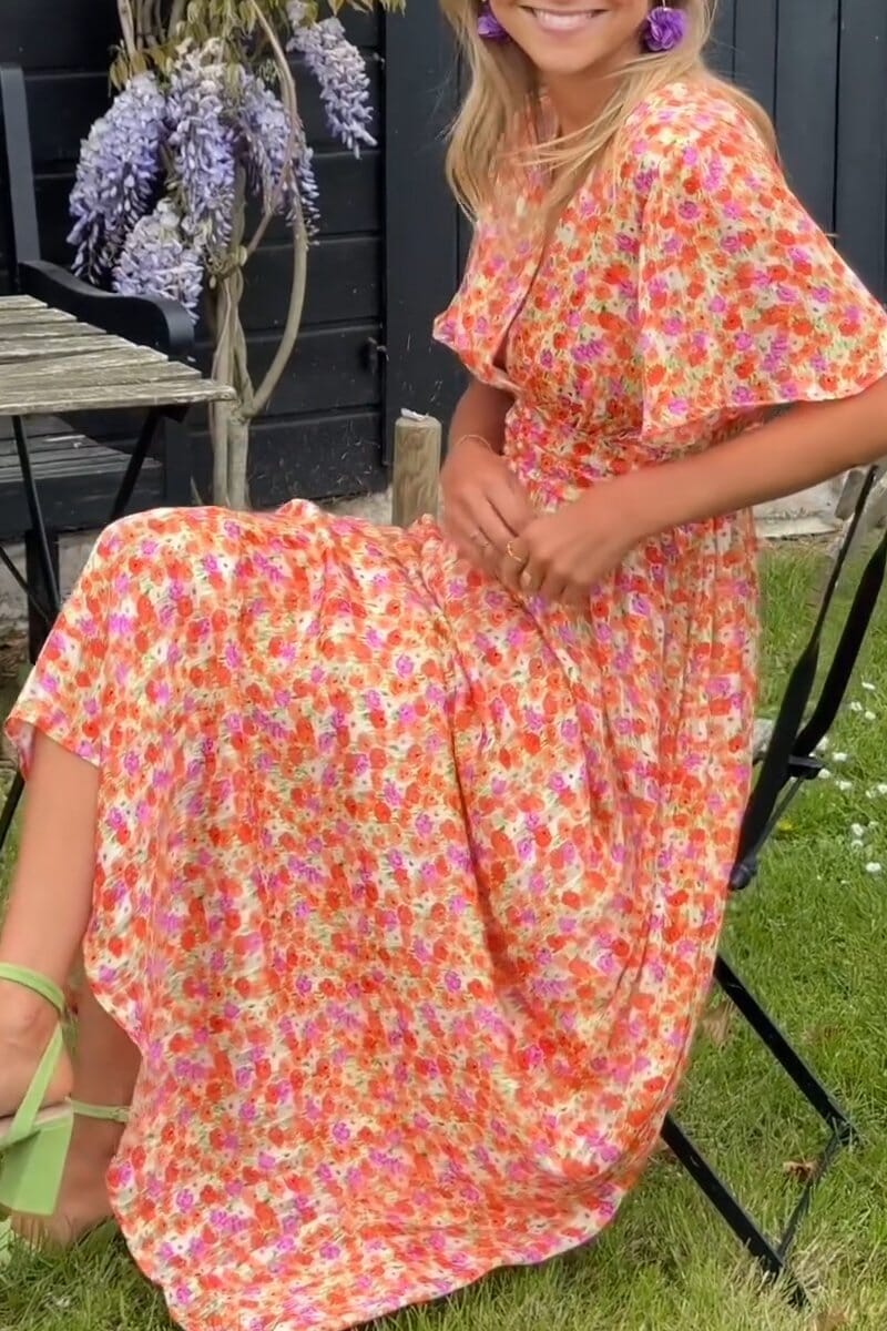 Marlène Blomstret Kjole